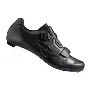 Chaussures De Cyclisme Lake CX176 - Noir/gris, Taille EU 44, Système Ratchet, Cuir, Neuves (sans Boîte)