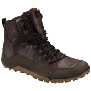 Mens Off Road Hi Leather Shoe Dark Brown
