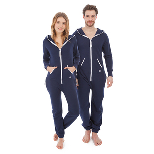 ZipUps Clean Cut Onesie (Night Blue) | Sportpursuit.com