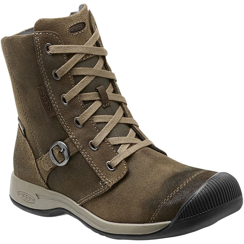 Keen Womens Reisen Zip WP Boots Cascade Brown Sportpursuit