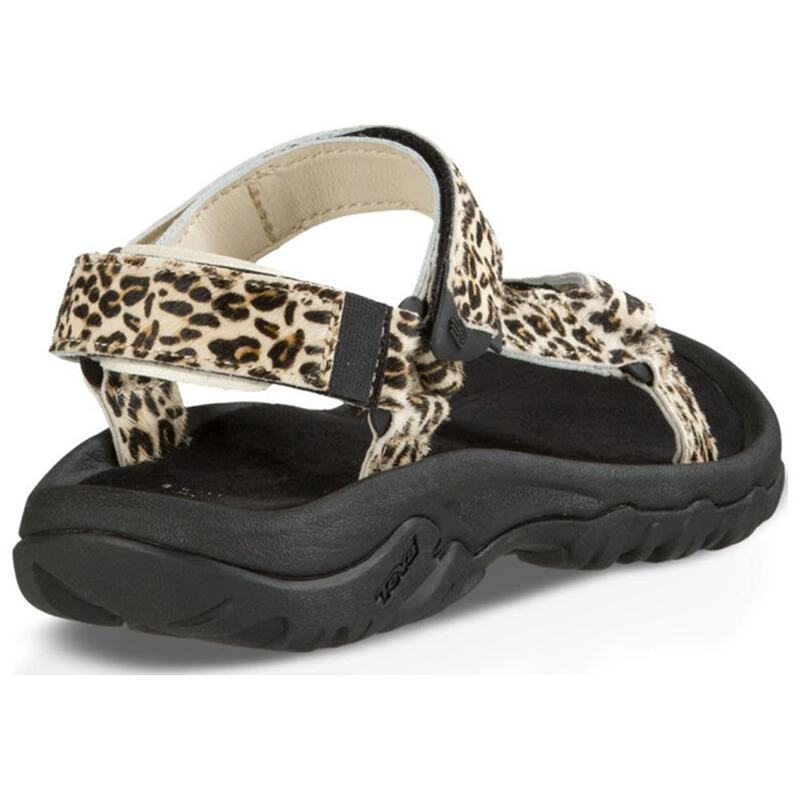 leopard teva sandals