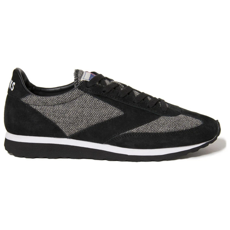 Brooks Mens Vanguard Shoes (Black Tweed) | Sportpursuit.com