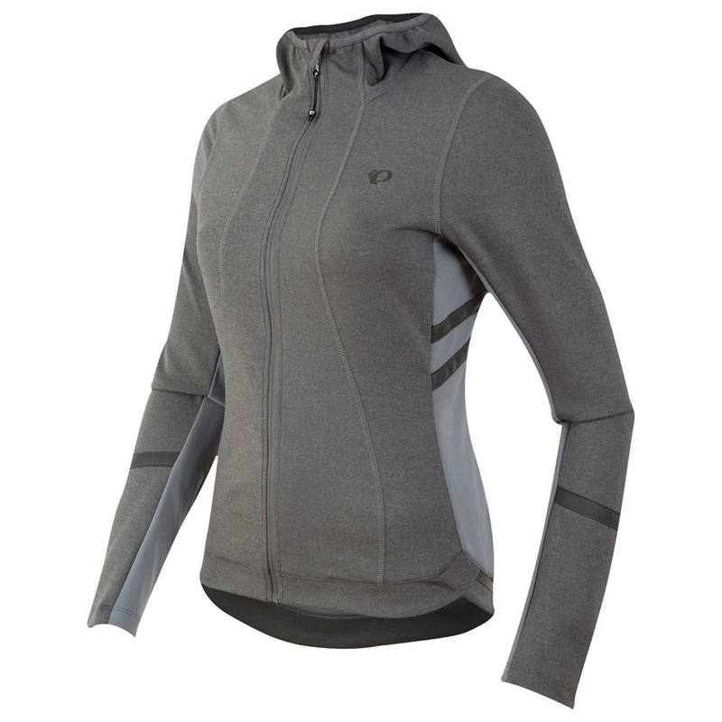 Pearl Izumi Womens ELITE Escape Thermal Hooded Jersey Smoked Pearl