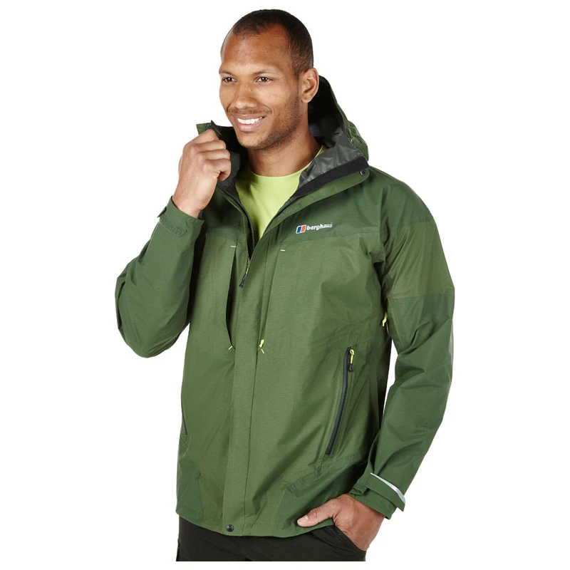 Berghaus Mens Light Trek Hydroshell Jacket (Forest)