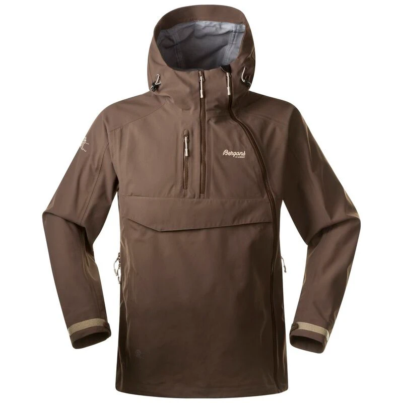 Bergans Mens Lifjell Anorak (Clay/Light Beige) | Sportpursuit.com