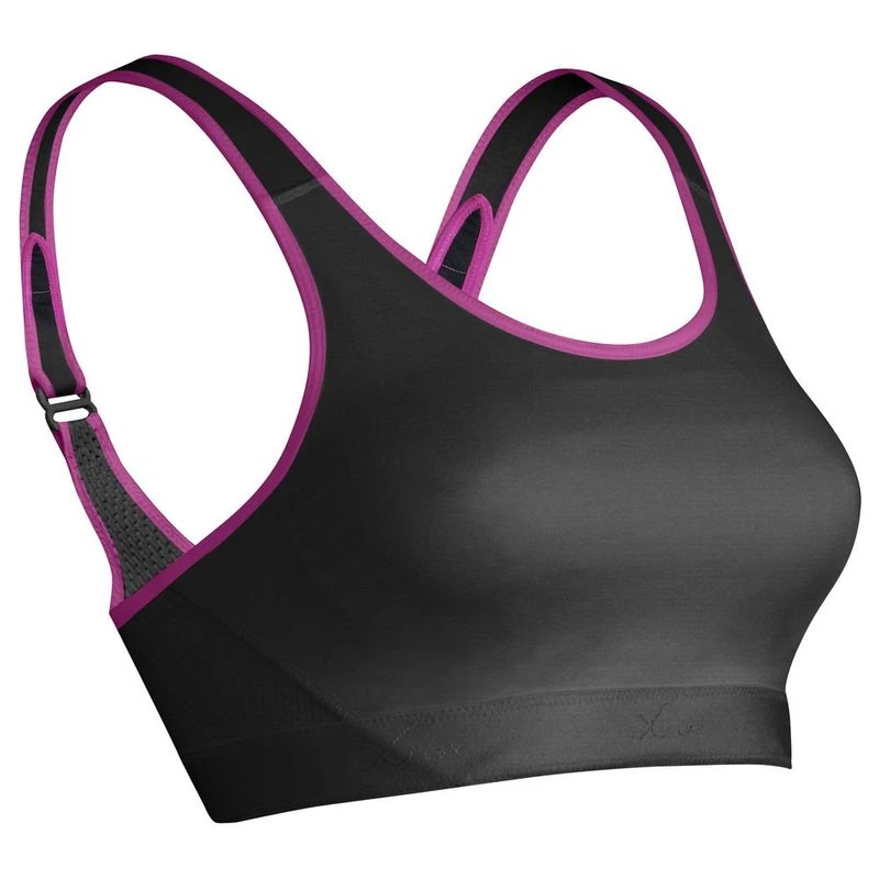 CWX Womens VersatX Support Bra Black Raspberry Sportpursuit
