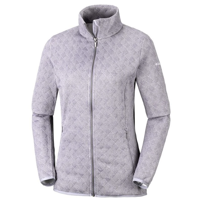 Columbia Womens Mystic Falls Full Zip Fleece Jacket Astral Sportp