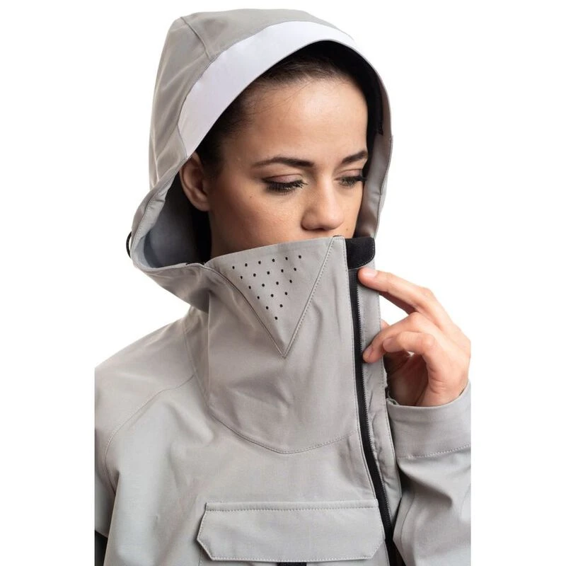 2117 Womens Korju 3L Jacket (Grey) | Sportpursuit.com