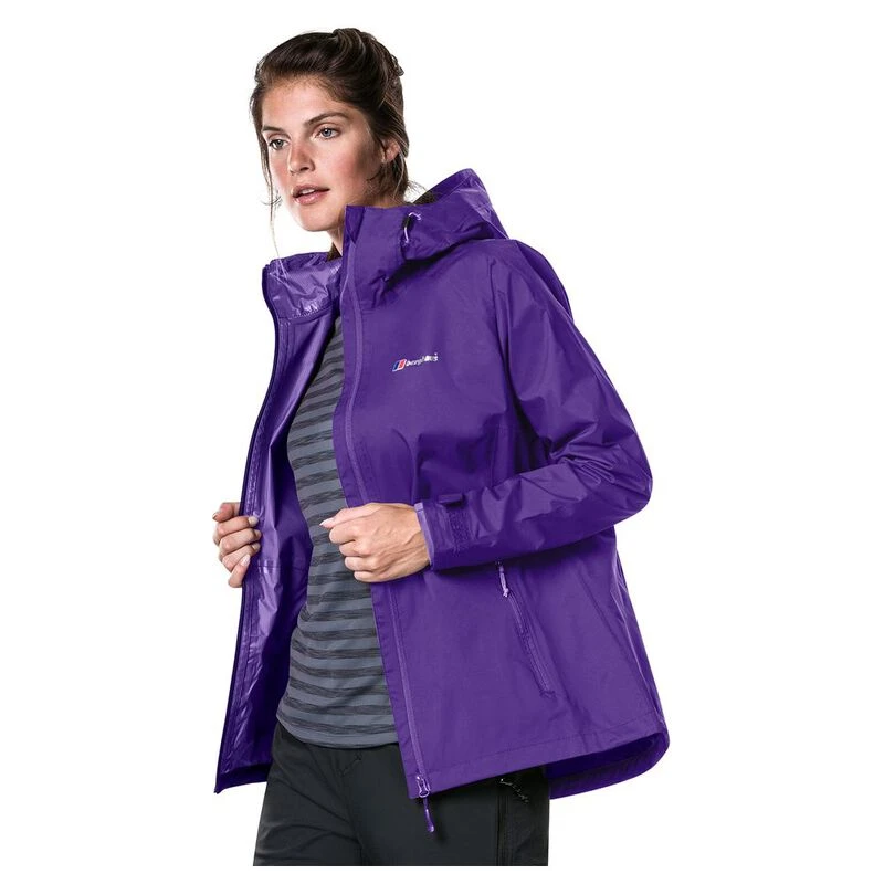 Berghaus Womens Stormcloud Waterproof Jacket Tillandsia Purple Spo