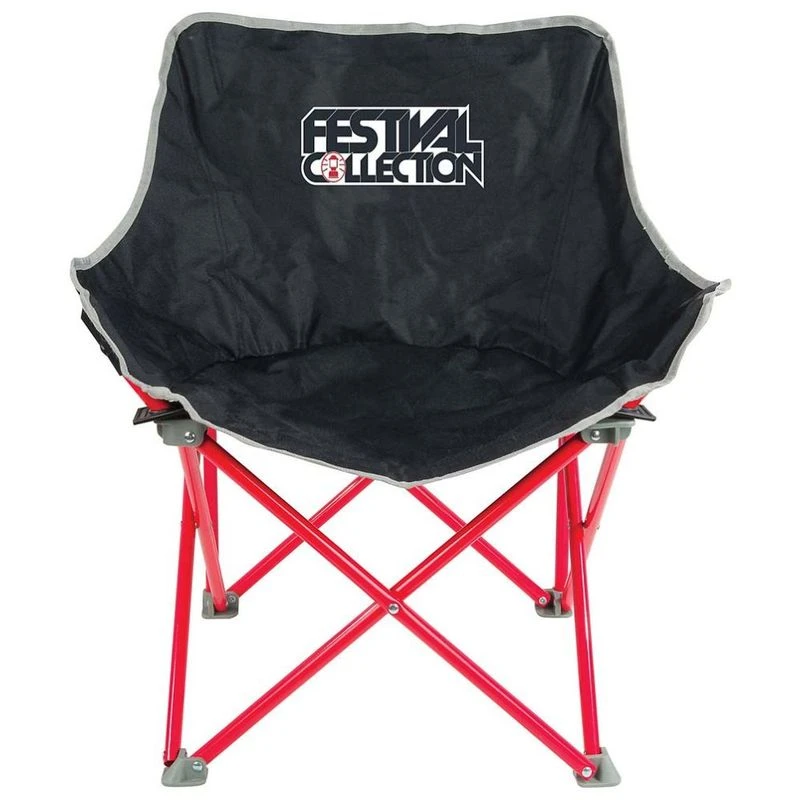 Coleman Festival Kickback Chair Black Red Sportpursuit