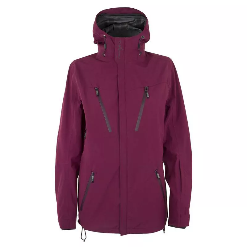 TwentyFour Womens Nut 3-Layer Shell Jacket (Purple Potion) | Sportpurs
