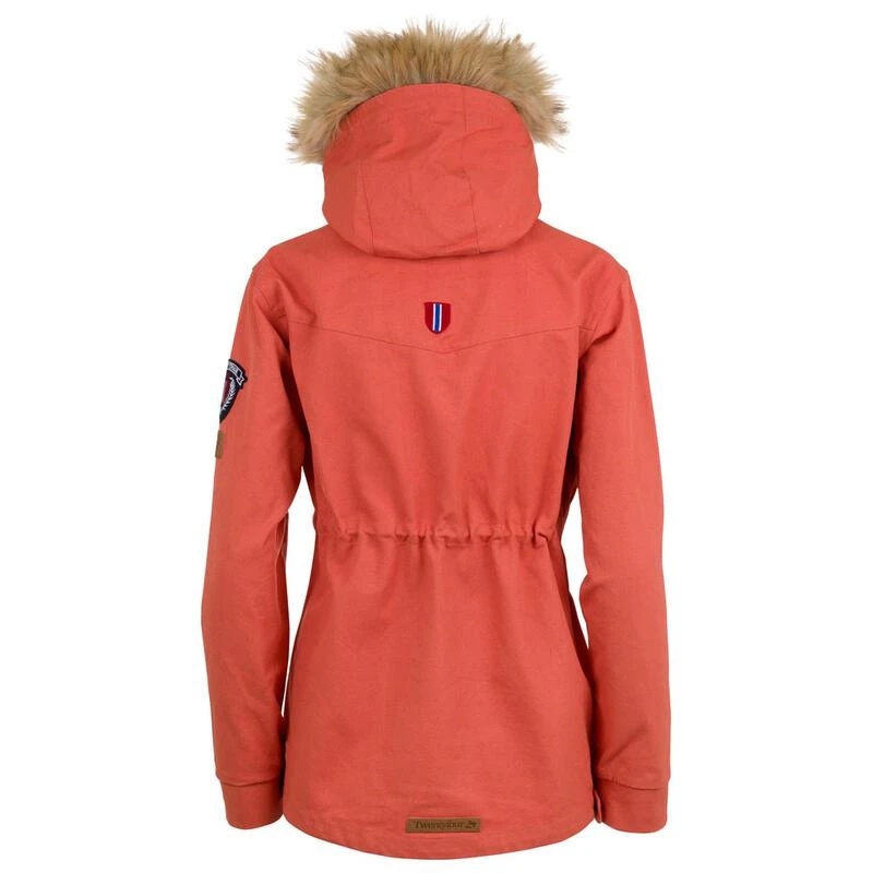 TwentyFour Womens Finse NOR Anorak Orange Rust Sportpursuit