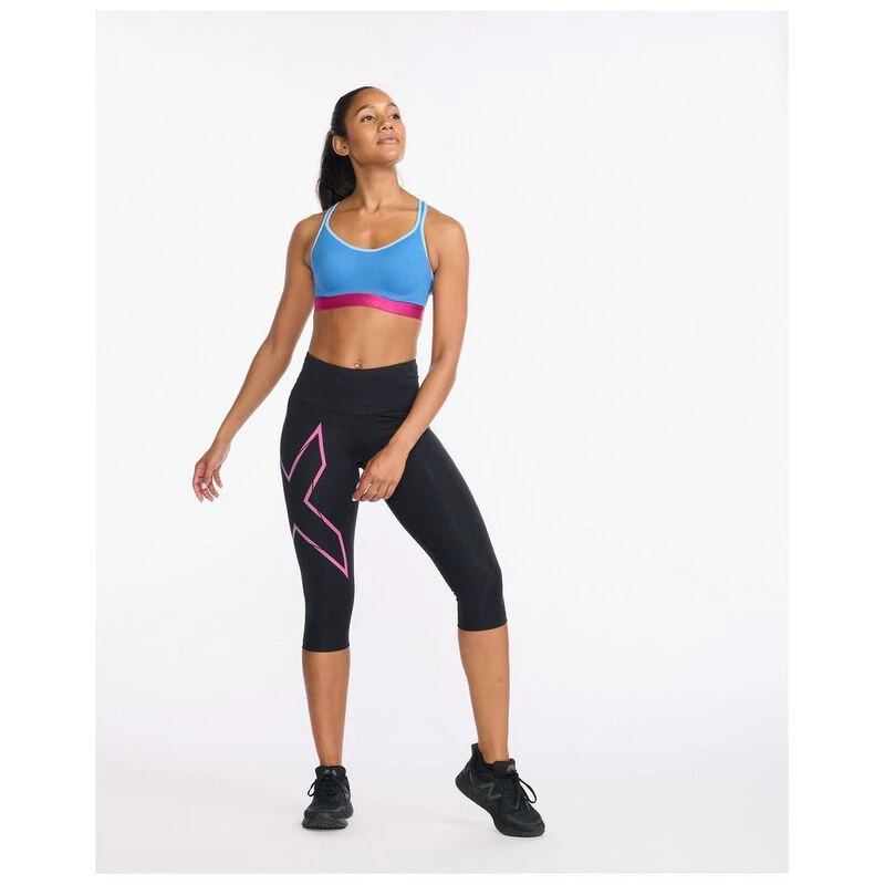 2XU Motion Mid Rise Compression Womens Short Running Tights