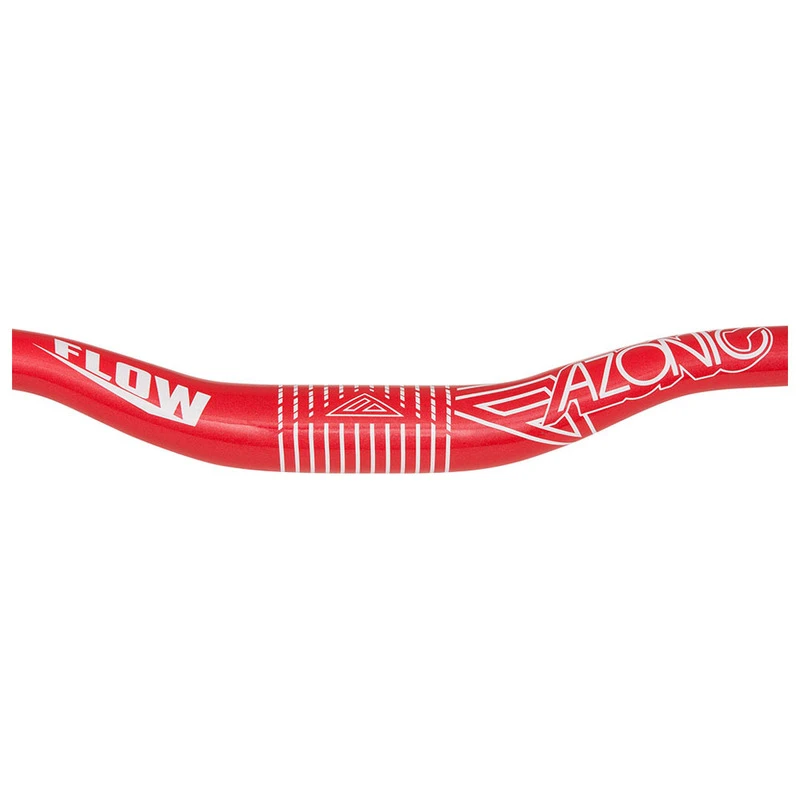 Azonic Flow Handlebars (1in Rise/750mm -Red) | Sportpursuit.com