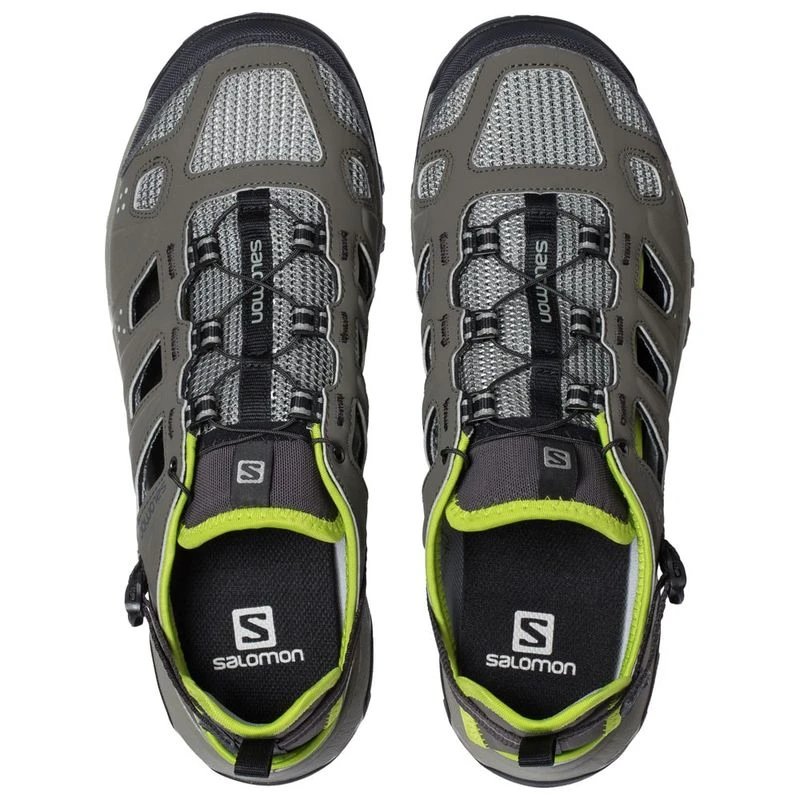 Salomon Mens Evasion Cabrio Sandals Tempest Verdigrey Gecko Green