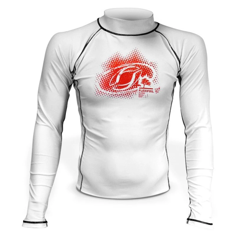 Long Sleeved Rash Vest (White)