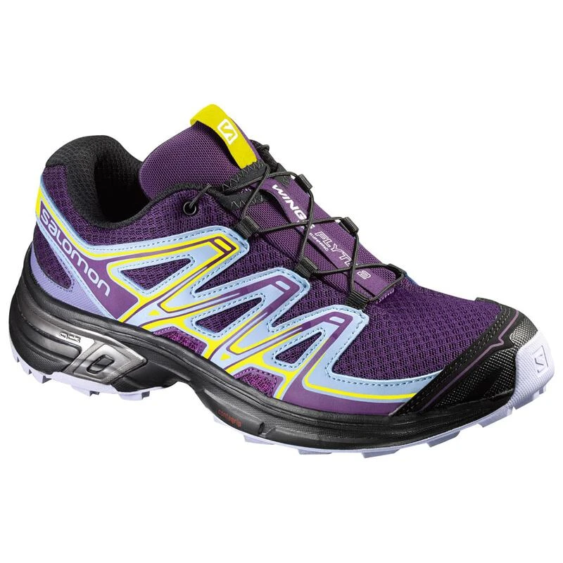 Salomon Womens Wings Flyte 2 Shoes Cosmic Pur Pale Lilac Sportpurs