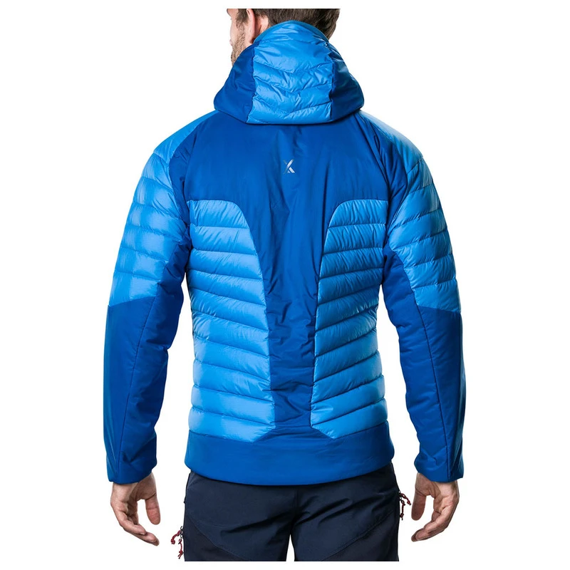 Mens Ulvetanna Hybrid 2.0 Down Jacket Light Blue Sportpursuit