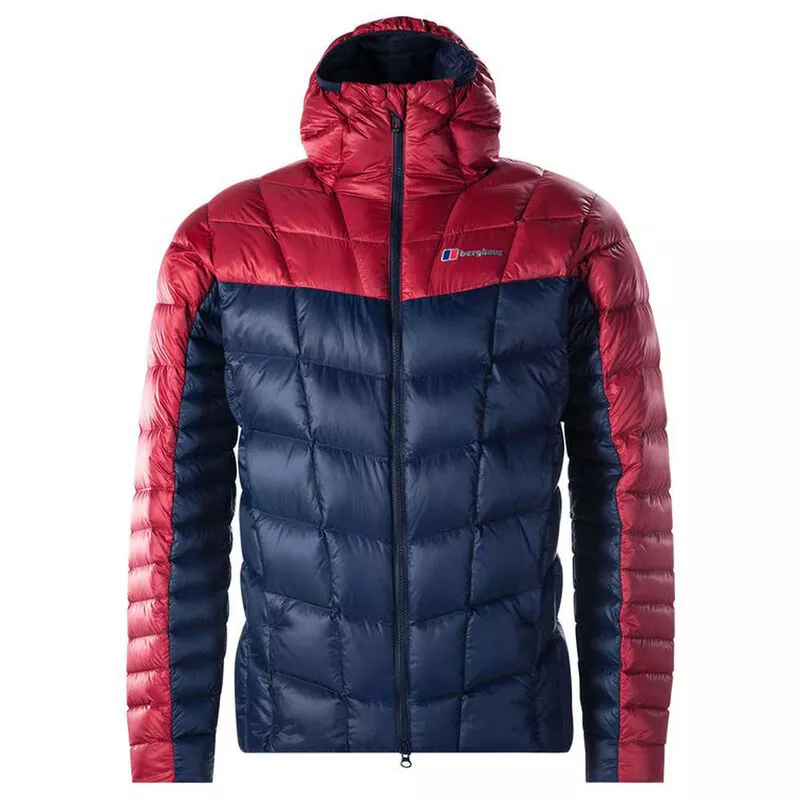 Berghaus Mens Nuunat Reflect Down Jacket Dark Blue Dark Red Sportp
