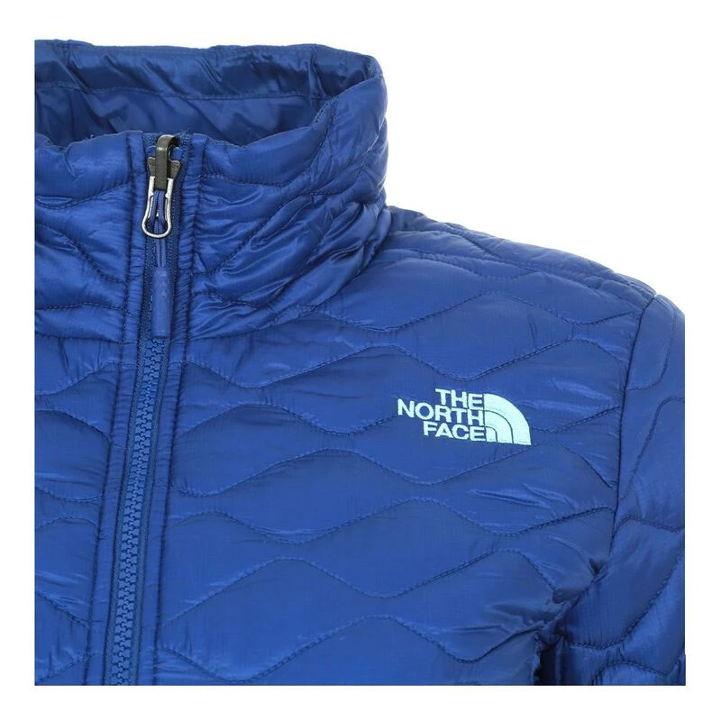 TheNorthFace Womens Thermoball Full Zip Jacket Blue Sportpursuit.c