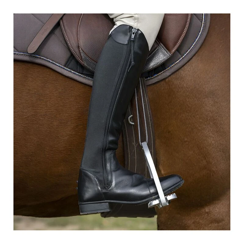 Bottes D'équitation En Cuir NORTON - Noir - NEUVES