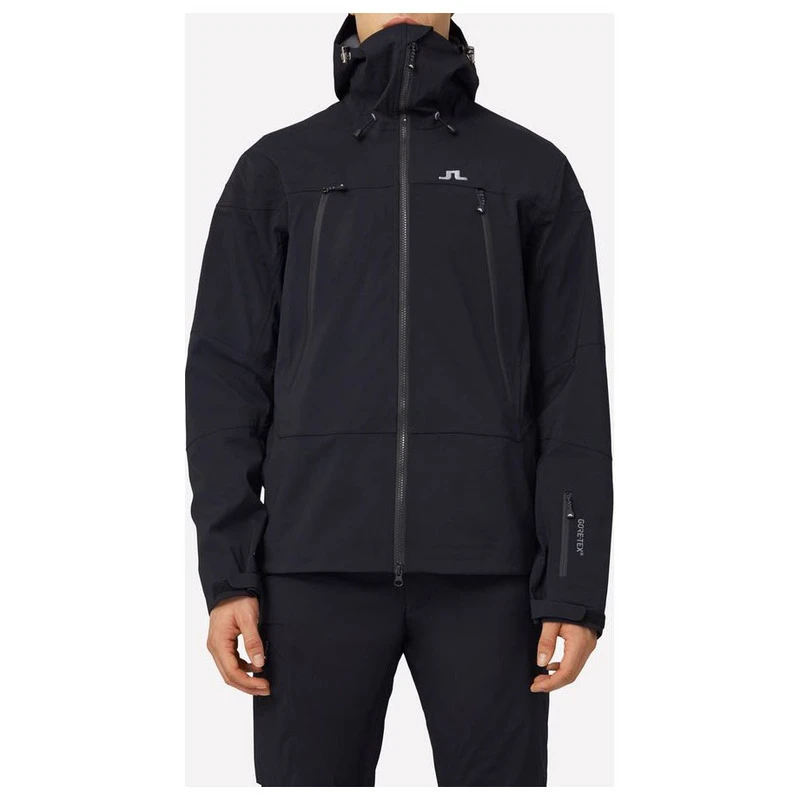 J Lindeberg Mens Harper GoreTex Jacket (Black) | Sportpursuit.com