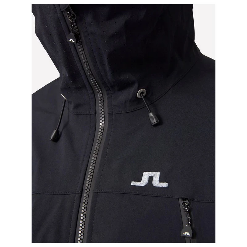J Lindeberg Mens Harper GoreTex Jacket (Black) | Sportpursuit.com