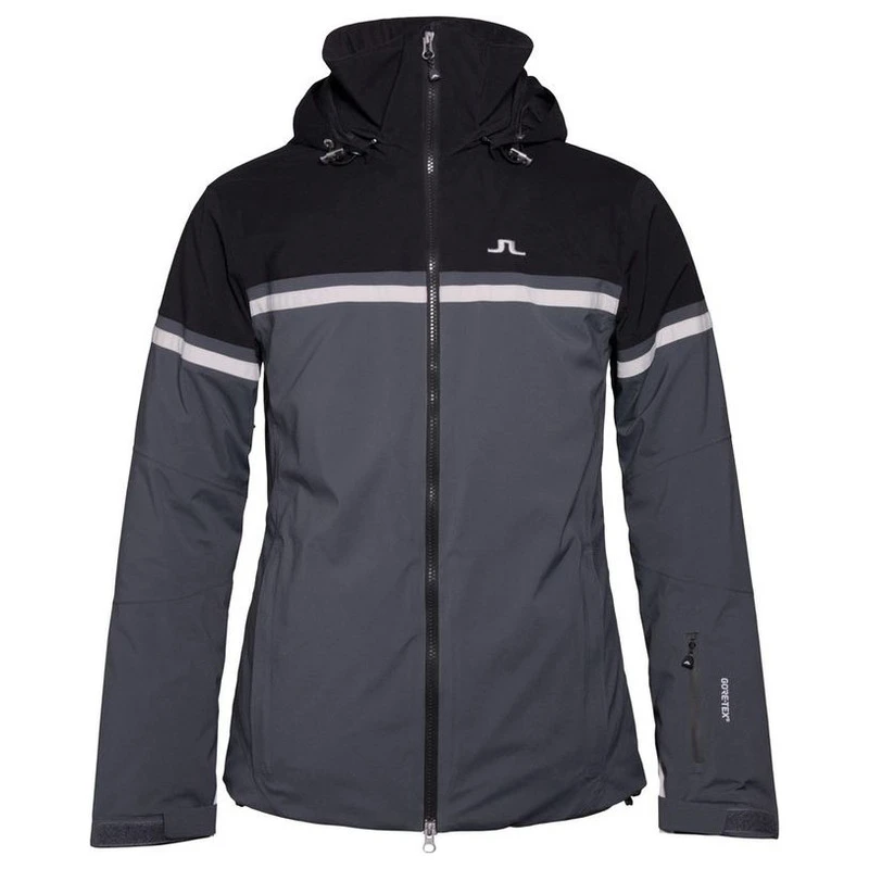 タイムセール 探し方 GoreTex Prindle Mens Lindeberg J Jacket Grey (Dark スキー