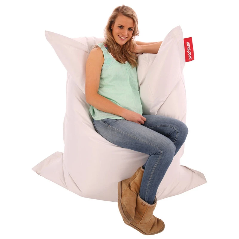 Beachbum Giant Outdoor Bean Bag (White)