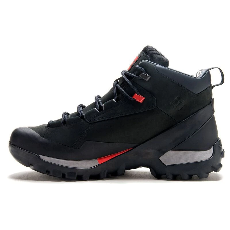 Five Ten Mens Camp 4 GTX Leather Mid Approach Shoes Black Red Spor