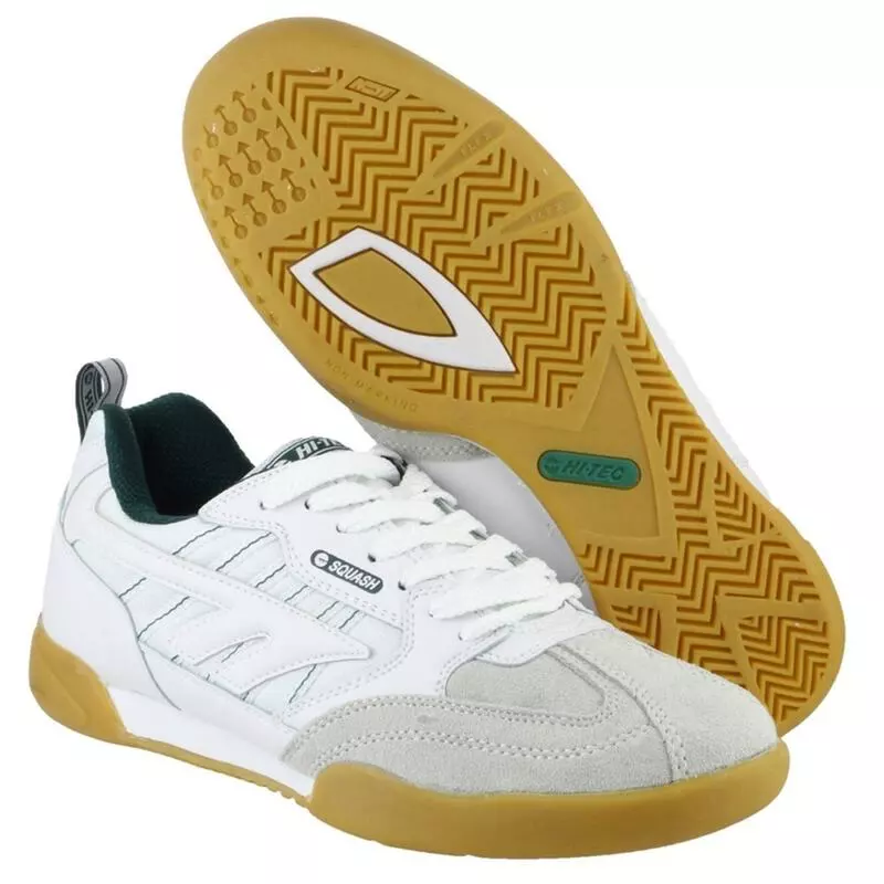 Hi Tec Squash Shoes White Sportpursuit