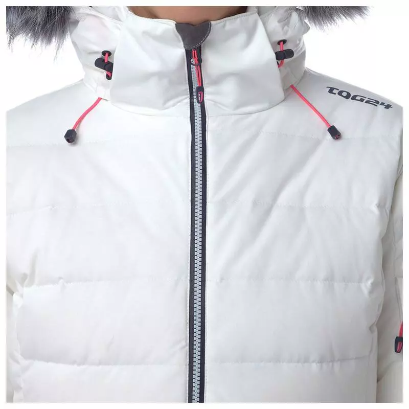 Tog 24 white ski jacket top