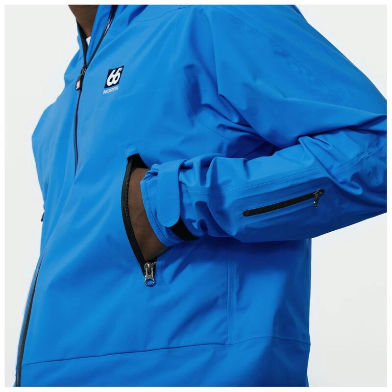 66 North Mens Snaefell Neoshell Jacket (Fresh Blue