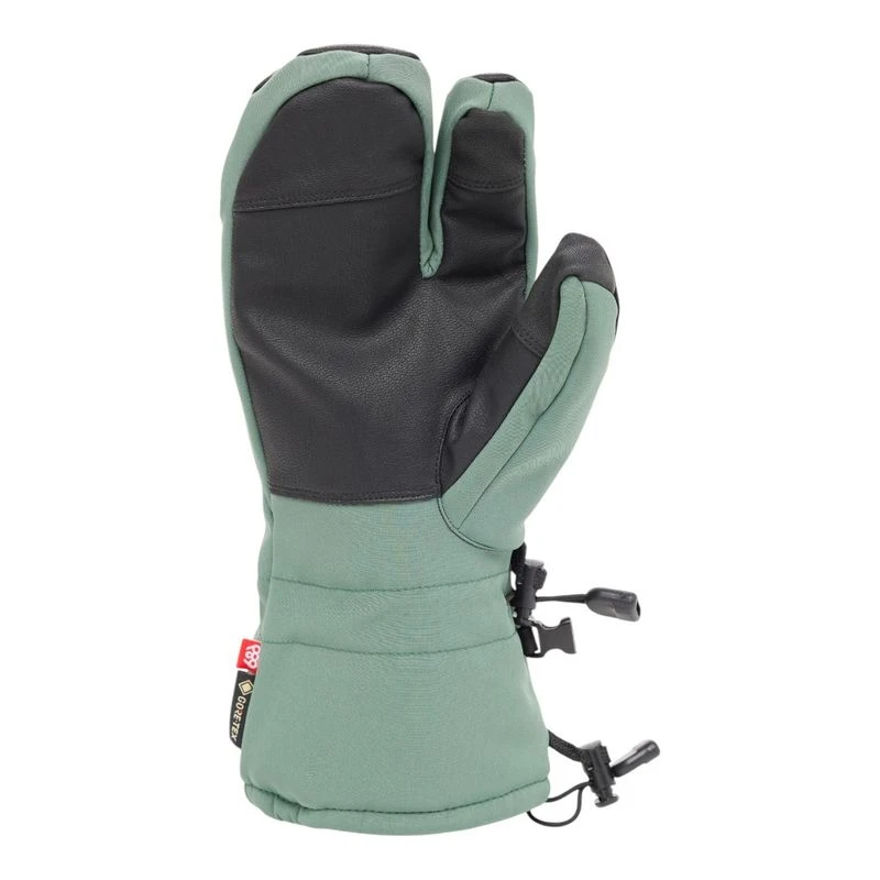 686 Mens GTX® Linear Trigger Mittens (Green) | Sportpursuit.com