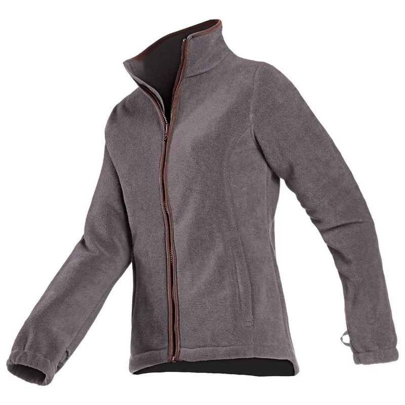 Baleno Womens Sarah Fleece Jacket Grey Sportpursuit