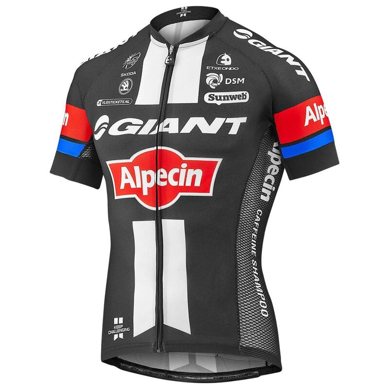 Giant Mens Alpecin Team Jersey (White/Black) | Sportpursuit.com