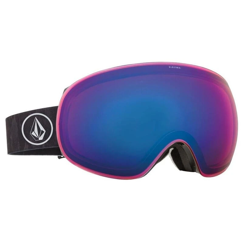Electric Visual EG3 Goggles Volcom Co Lab Rose Blue Chrome Sportpu
