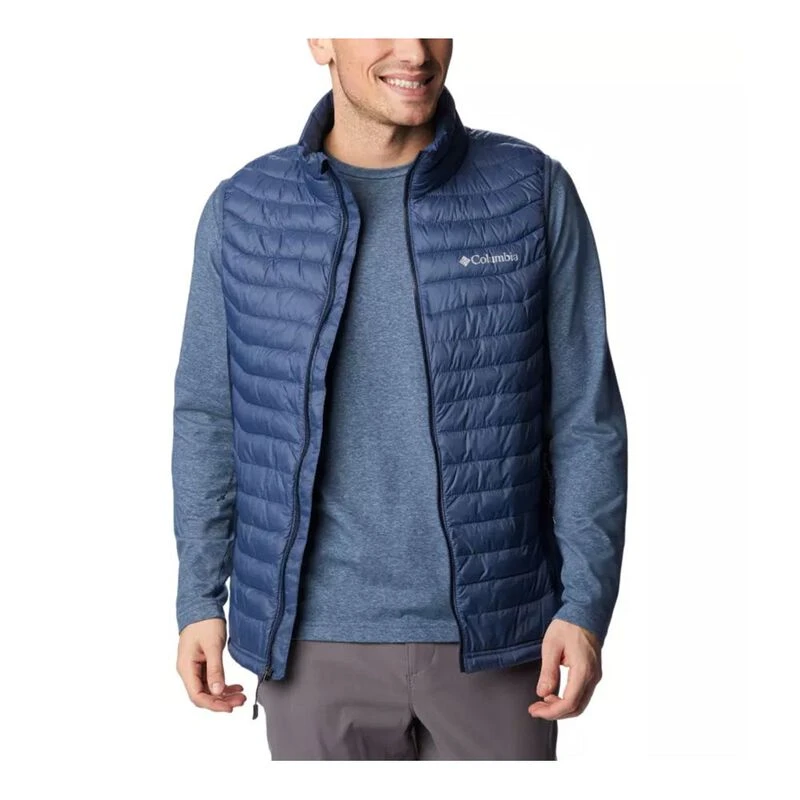 Columbia Mens Powder Pass Jacket Blue Sportpursuit