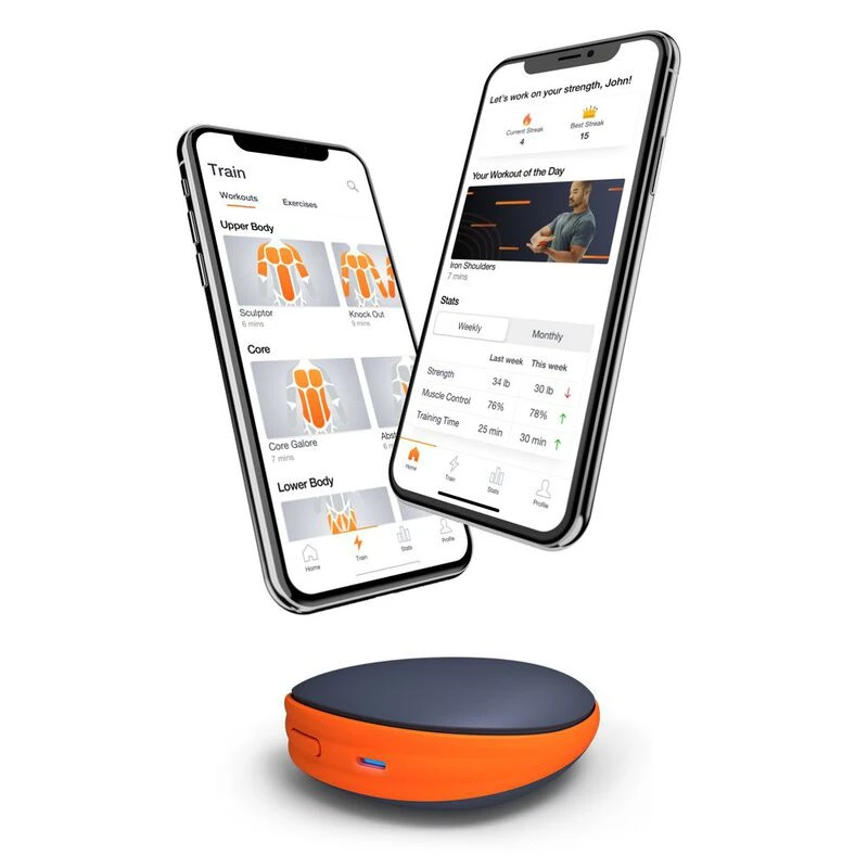 Activbody Activ5 Smart Fitness Device (Black/Orange
