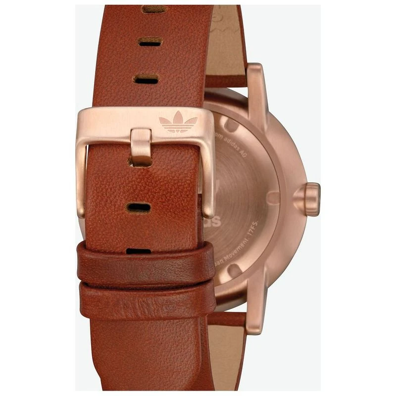 ✨adidas DISTRICT L1 時計ローズゴールド Adidas Originals District L1 Watch (Rose Gold/Slate/Saddle) | Sportpur