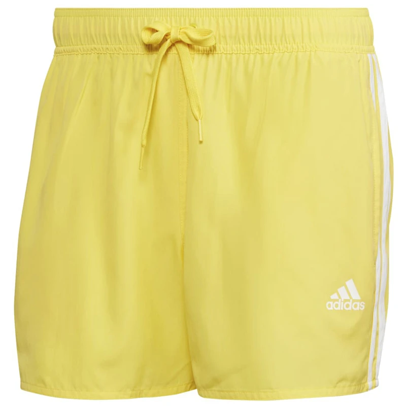 Adidas Mens Classic 3 Stripes Swimwear Yellow Sportpursuit