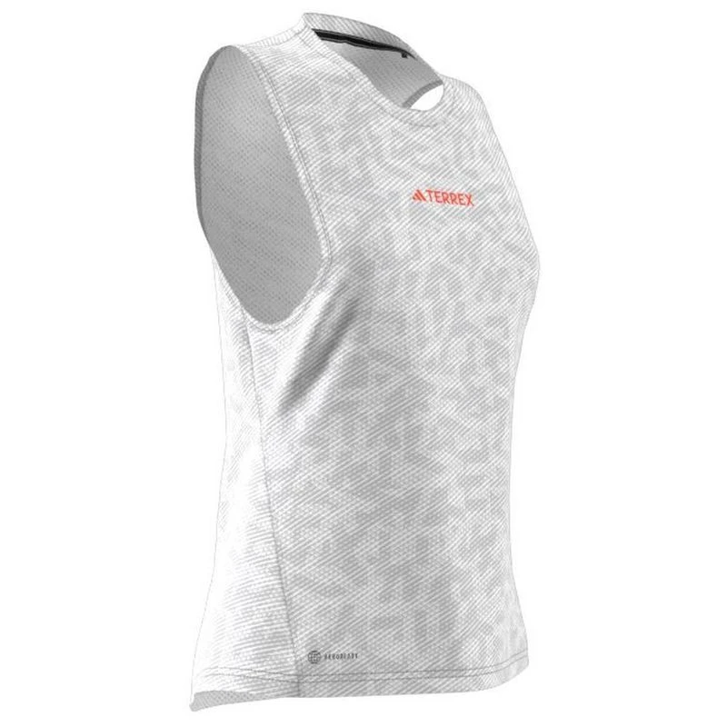 Adidas Womens Terrex Agravic Vest White Sportpursuit