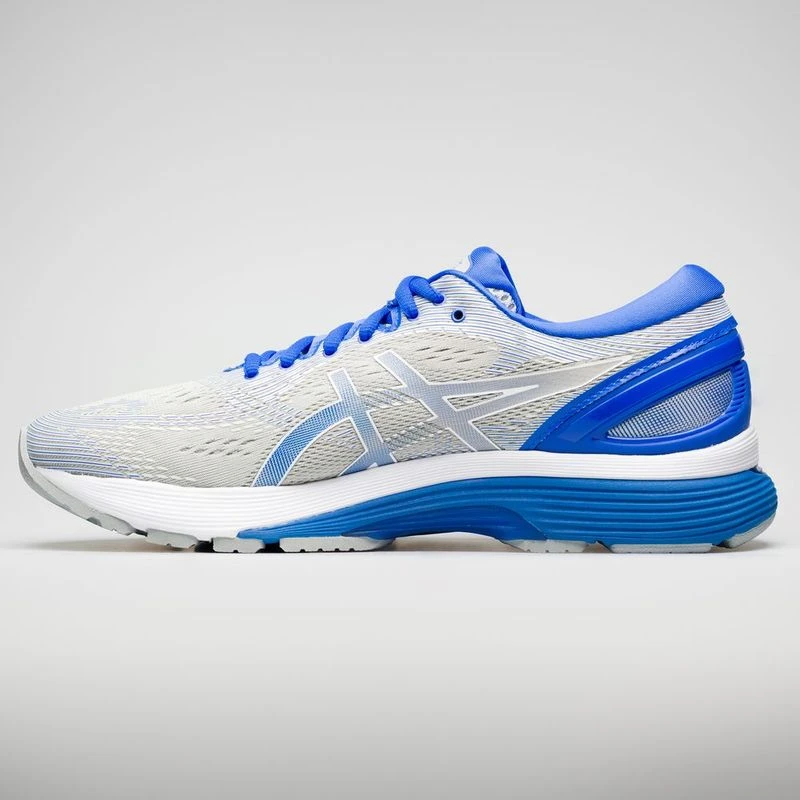 Asics Mens Gel Nimbus 21 Lite Show Shoes Grey Blue Sportpursuit.c