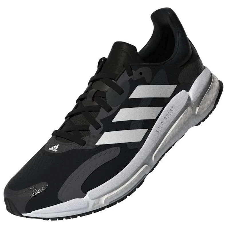 Adidas Mens Solar Boost 4 Shoes Core Black Cloud White Grey Six Sp