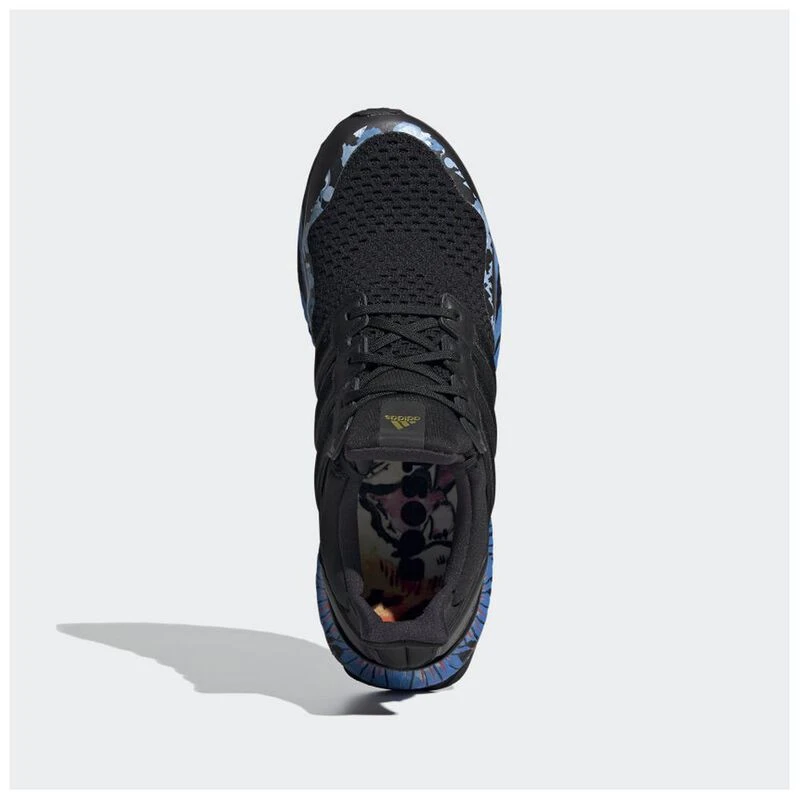Adidas Ultraboost DNA Running Shoes Black Blue Gold Sportpursuit.c