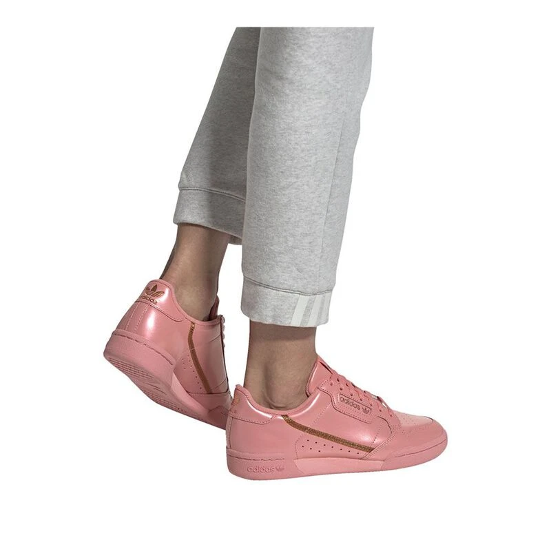 adidas gazelle silver green womens adidas Originals Continental 80 Glow Pink White Trainers