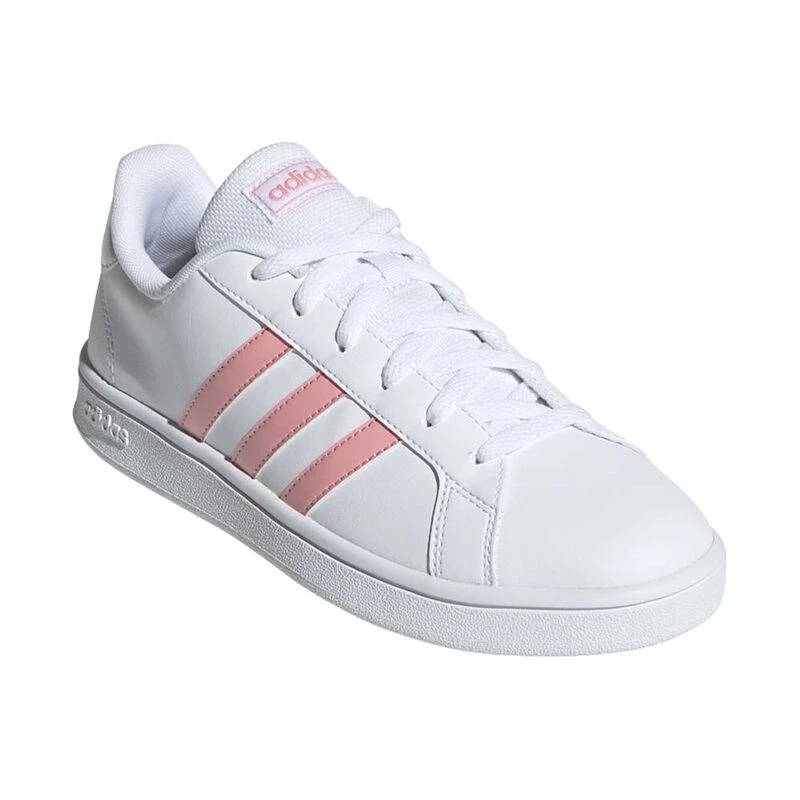 Adidas Grand Court Base Shoes (White/Glow | Sportpursuit.c