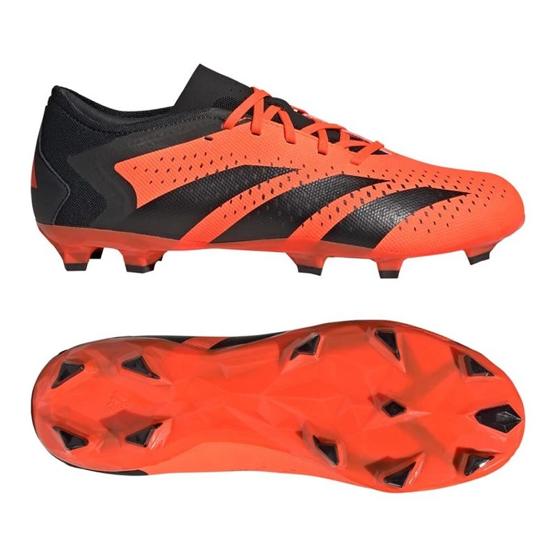 Adidas Predator Accuracy.3 L FG Soft Ground Football Boots Orange