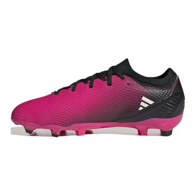 Adidas Kids X Speedportal.3 FG Soft Ground Football Boots Pink Spo