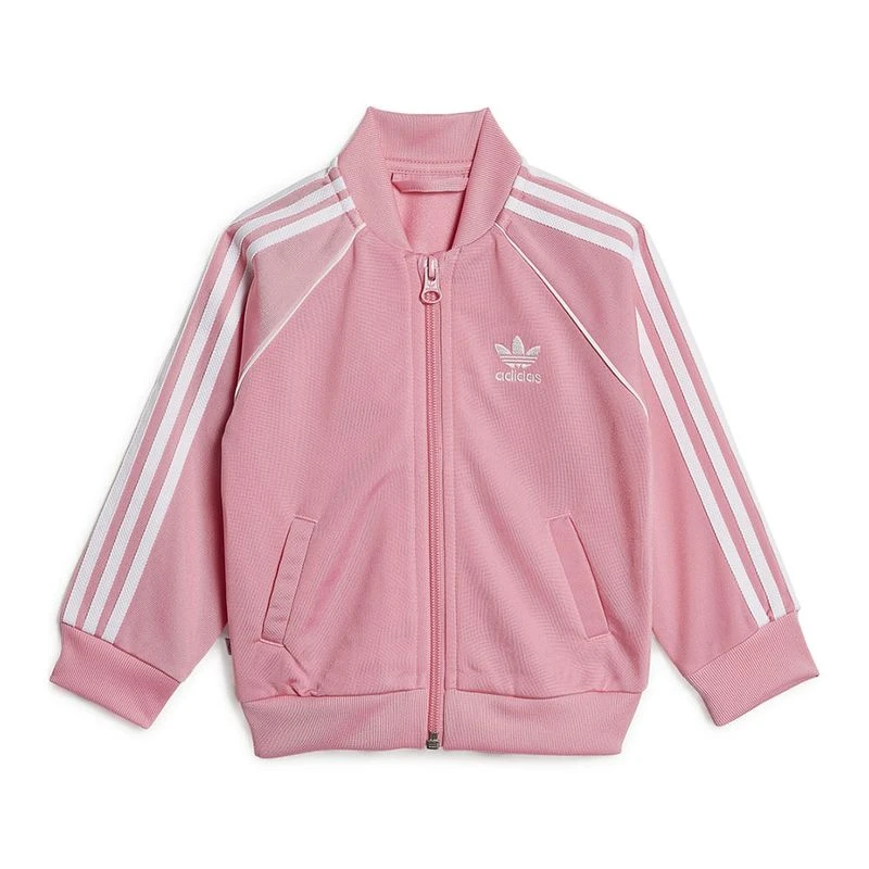 Adidas Kids SST Tracksuit Pink Sportpursuit